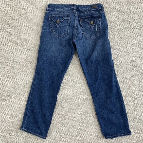 Kut from the Kloth Maggie Skinny Boyfriend Jeans Size 6 Cropped - Picture 8 of 11